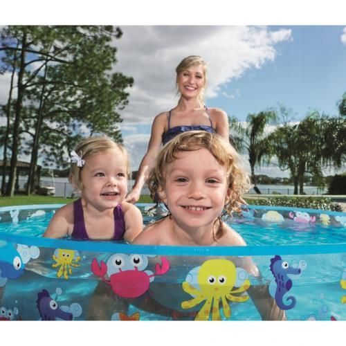 Piscine Gonflable Enfant – Bestway Aquatic Fill 'N Fun 122 cm