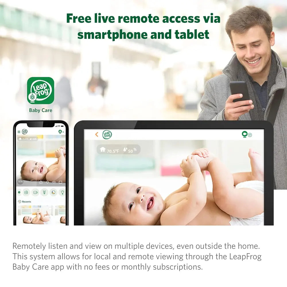 Babyphone HD 360° avec WiFi – LeapFrog LF925HD