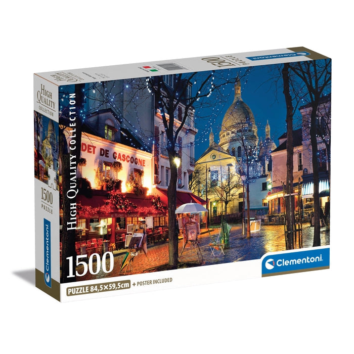 Puzzle 1500 pièces – Paris Montmartre – Clementoni