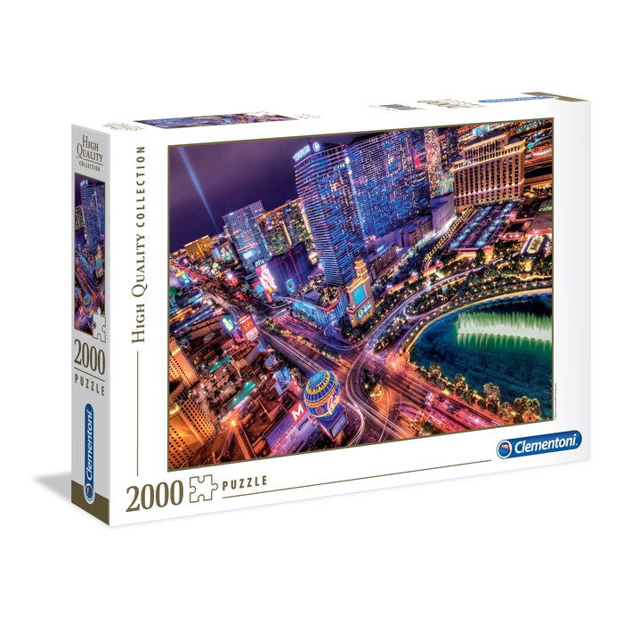 Puzzle Clementoni – Las Vegas (2000 pièces)