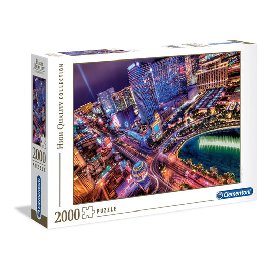 Puzzle Clementoni – Las Vegas (2000 pièces)