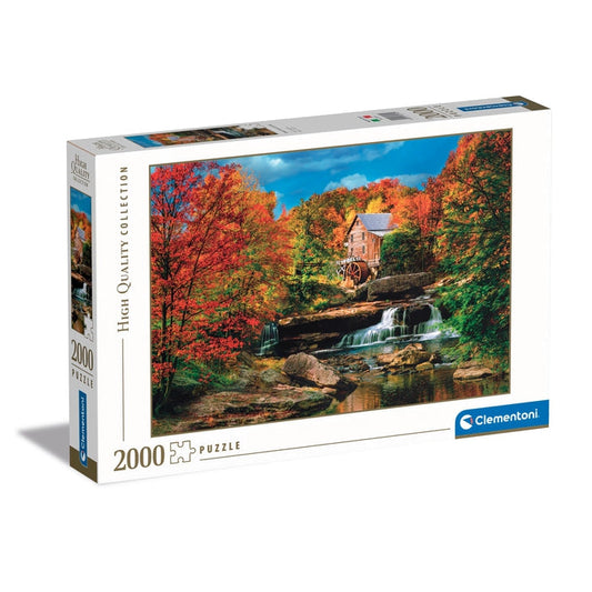 Puzzle 2000 pièces – Glade Creek Grist Mill – Clementoni