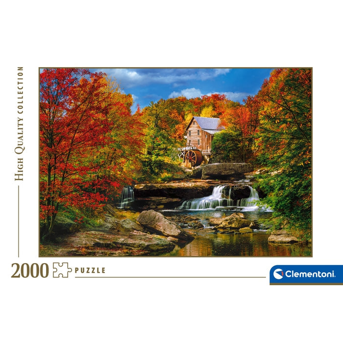 Puzzle 2000 pièces – Glade Creek Grist Mill – Clementoni