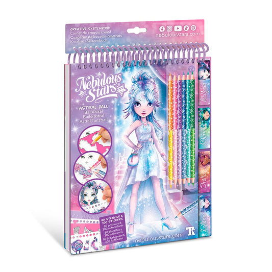 Carnet de Croquis de Mode Gala des Stars – Nebulous Stars