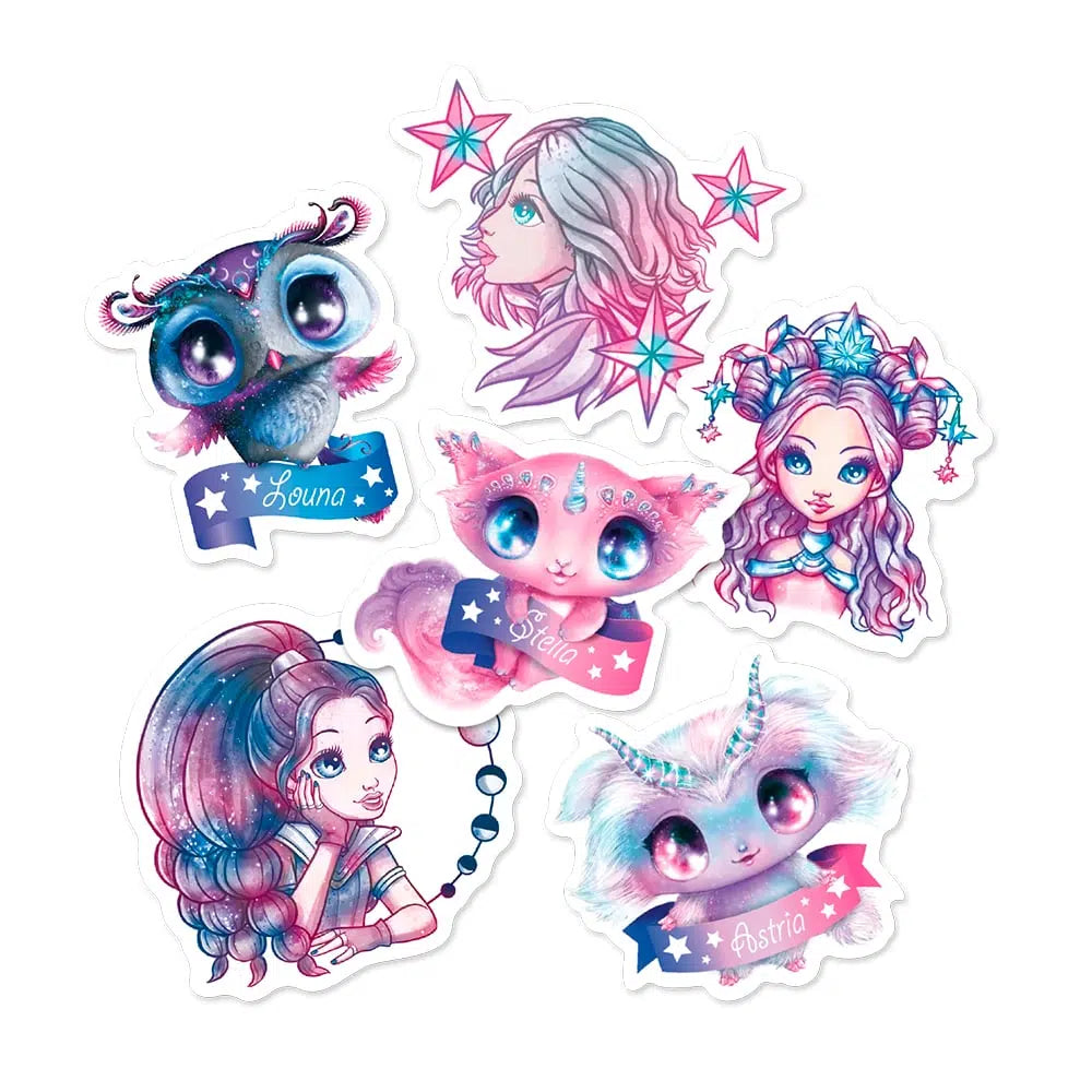Autocollant Vinyle Décoratif Nebulous Stars (1 Unité)