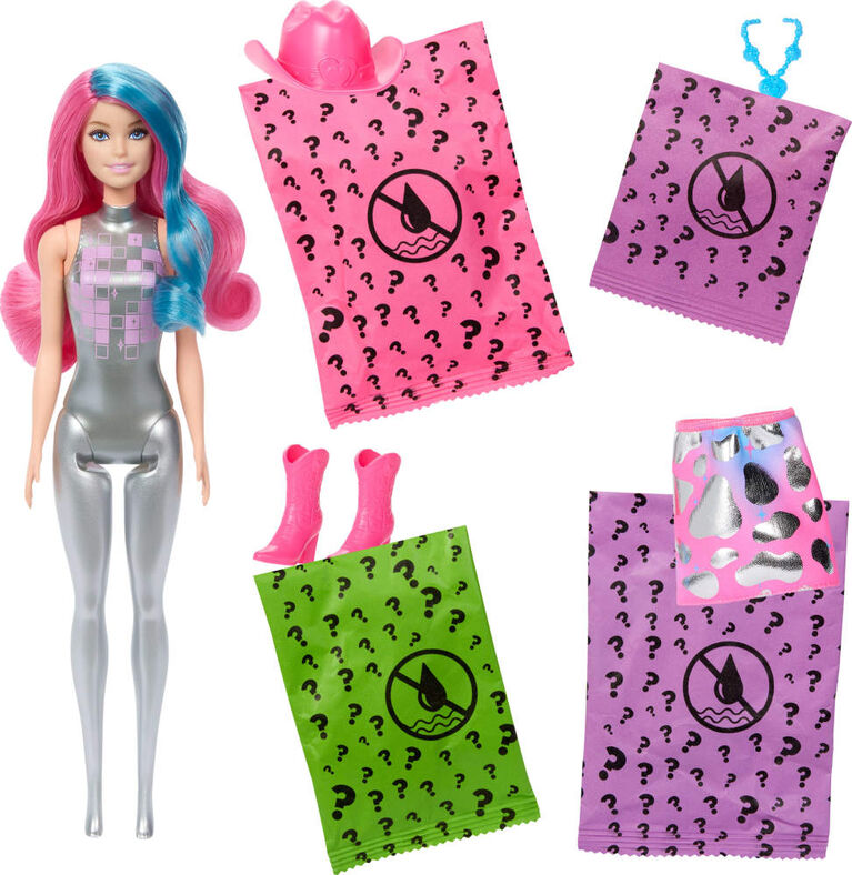 Barbie POP Reveal – Série Frappés – Poupée parfumée avec surprises et animal