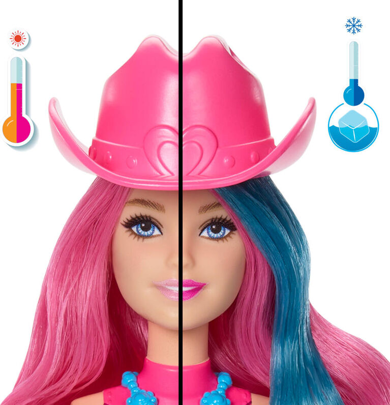 Barbie POP Reveal – Série Frappés – Poupée parfumée avec surprises et animal