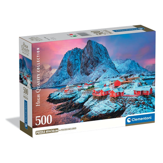Hamnoy Village - 500 pièces-  Clementoni