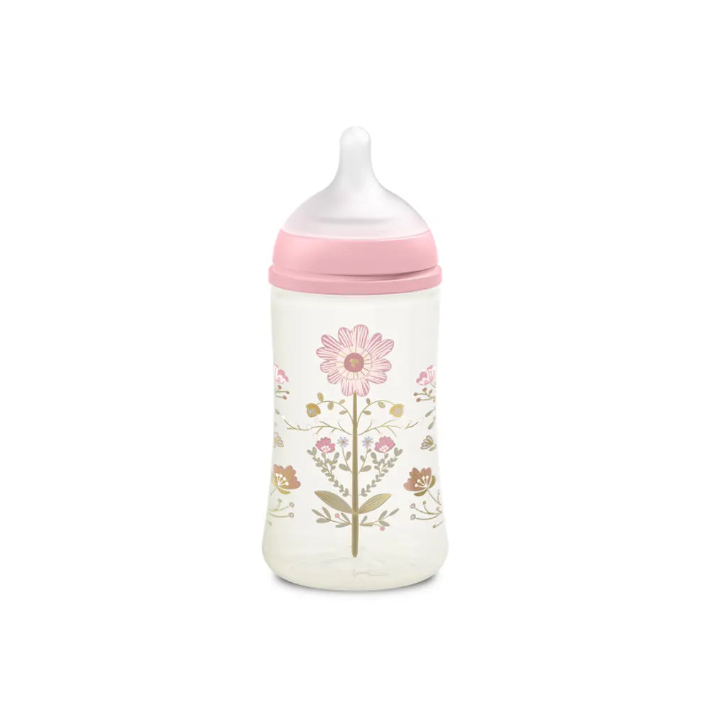 Biberon Premium Gold Tétine SX PRO 270 ml Rose - Suavinex