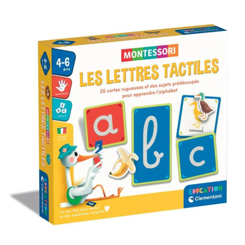 Les Lettres Tactiles Clementoni