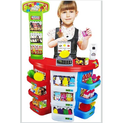 Super Marché Enfant – Avec Caisse et Accessoires