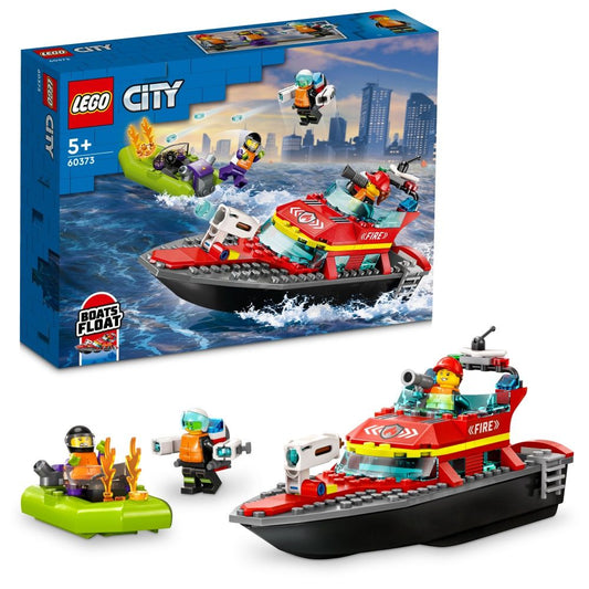LEGO® City – Le bateau de sauvetage des pompiers