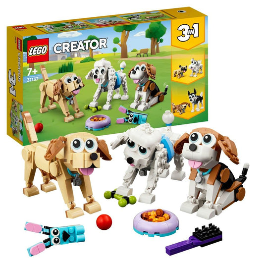 LEGO® Creator 3-en-1 – Adorables Chiens