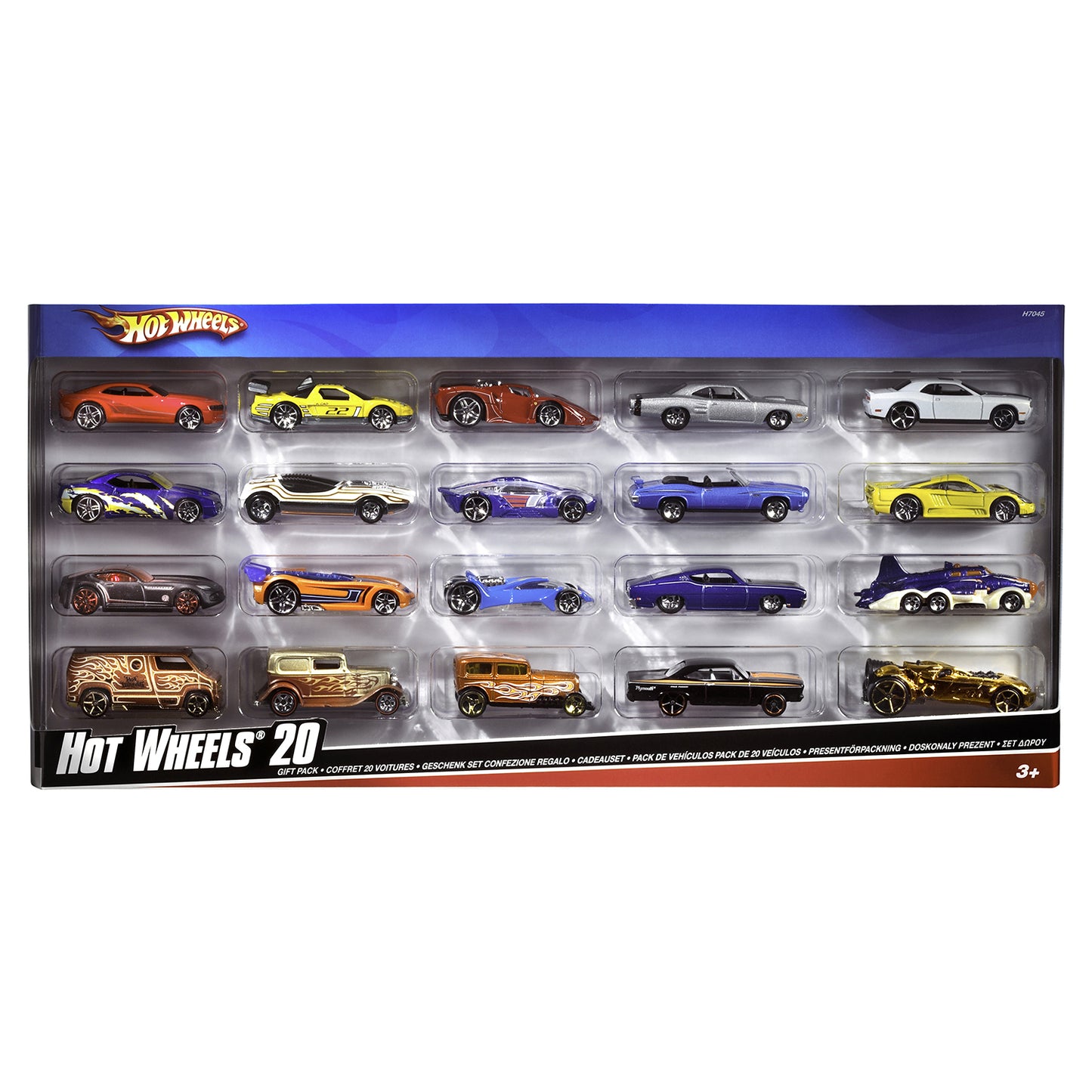 Coffret 20 Voitures Miniatures Hot Wheels – Échelle 1:64