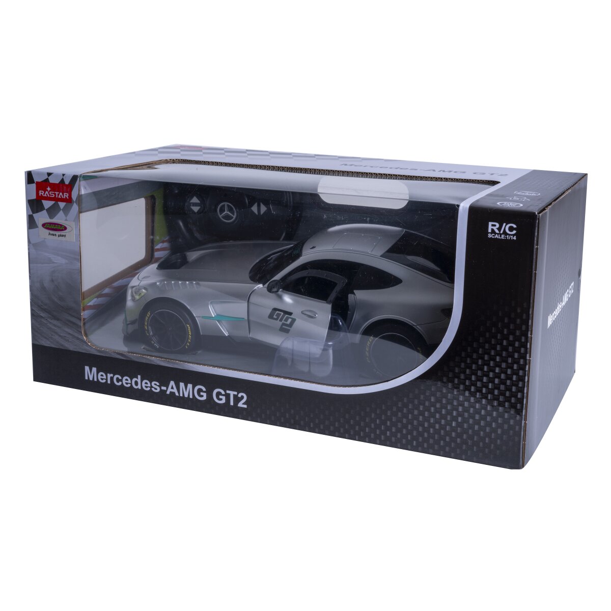 Mercedes-AMG GT2 Radiocommandée 1:14 Argent – RASTAR