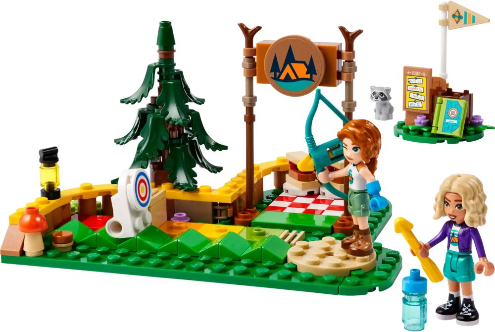 LEGO® Friends – Stand de tir à l’arc à la base de loisirs
