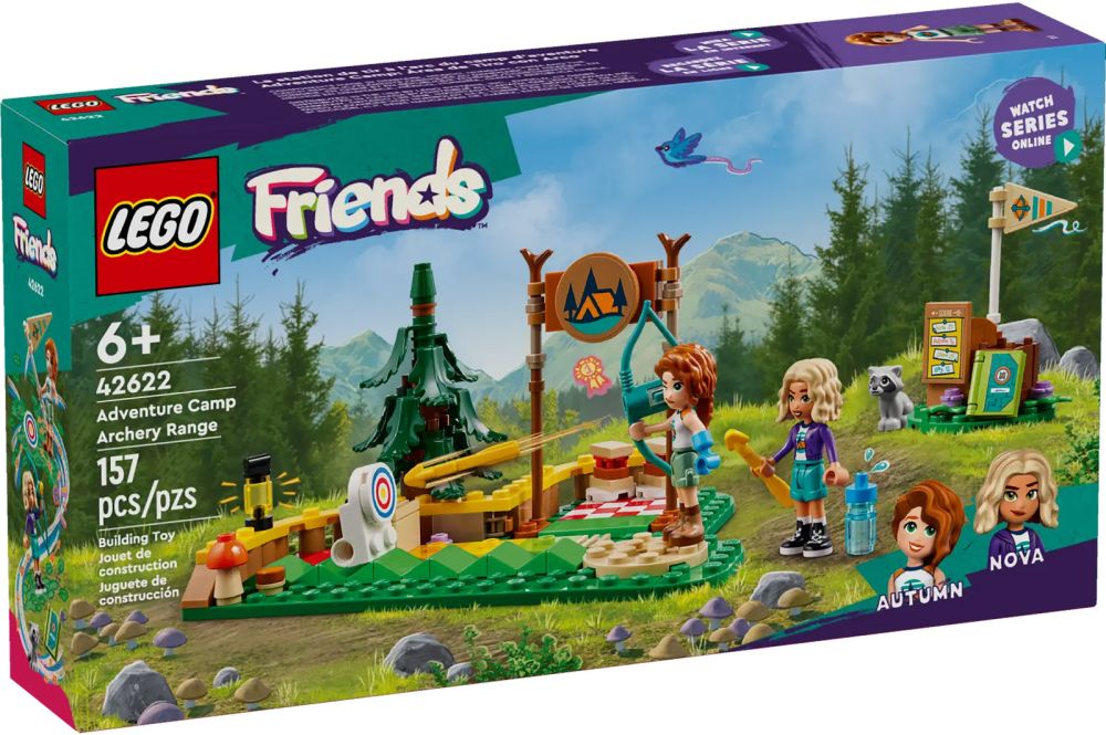 LEGO® Friends – Stand de tir à l’arc à la base de loisirs