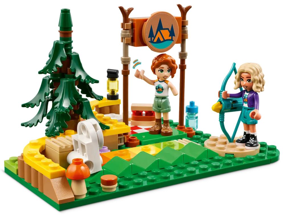 LEGO® Friends – Stand de tir à l’arc à la base de loisirs