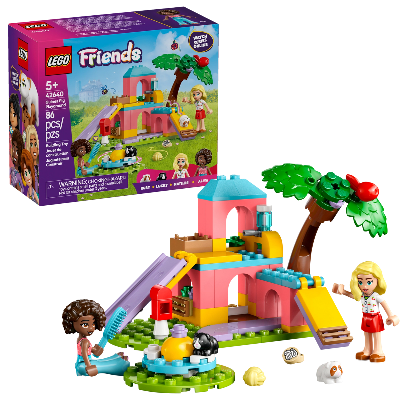 LEGO® Friends – L’aire de jeux des cochons d’Inde