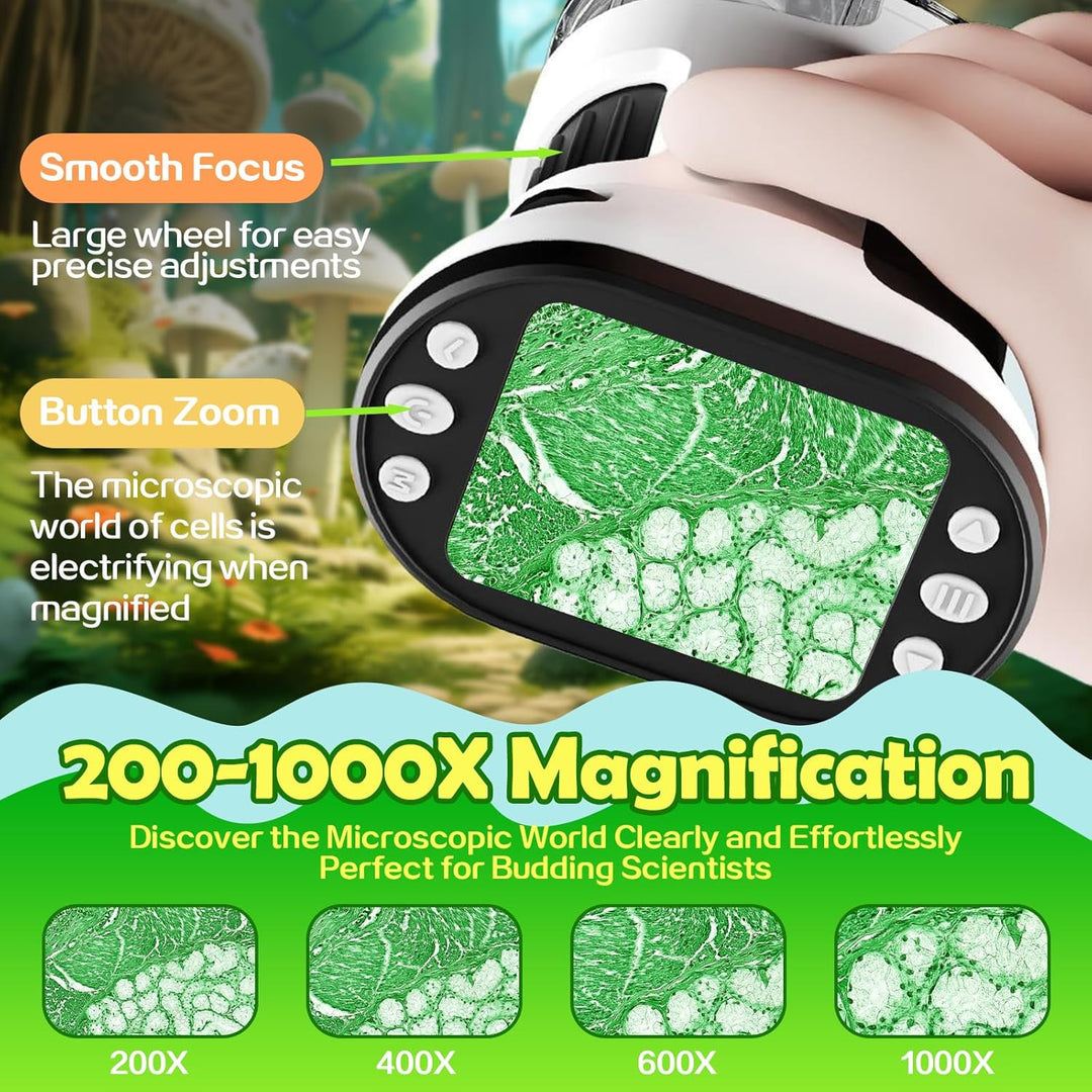 Microscope Digital Portable 200x–1000x