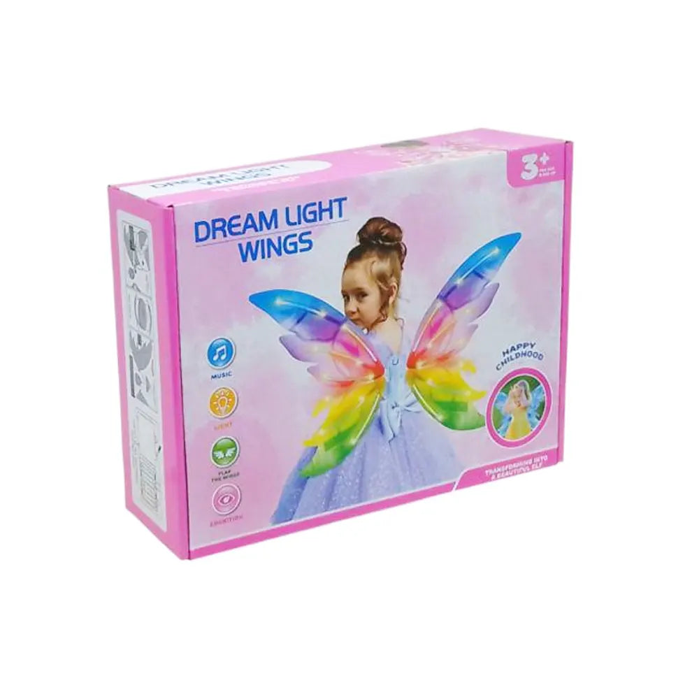 Ailes de Papillon Électriques à LED pour Enfants – Rose