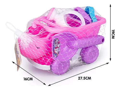 Set Jouets Plage avec Brouette – 6 pièces