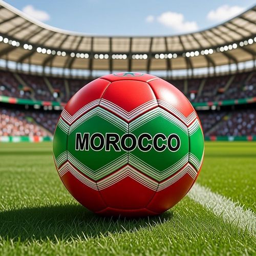 Ballon de Football Morocco - CAN 2025