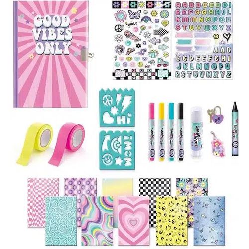 Portfolio créatif Good Vibes Only - Secrets de scrapbooking