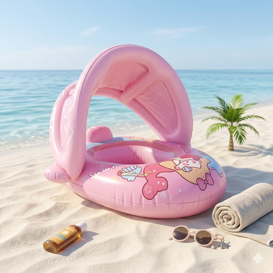 Bouée Siège Bébé avec Pare-soleil – Sweet World