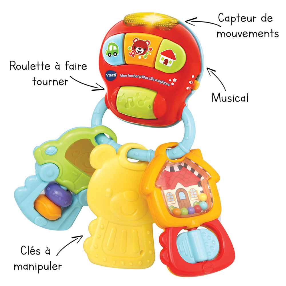 Hochet P'tites Clés Magiques VTech
