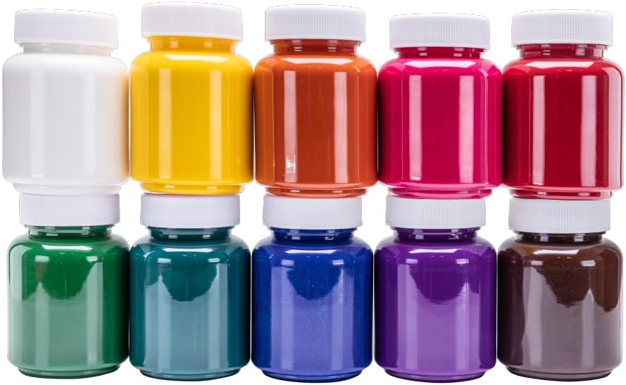 Cra-Z-Art - 10 Pots de Peinture Lavable