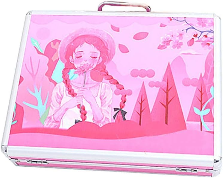 Coffret d’Art Artnico 158 Pièces – Valise Bleue / Rose