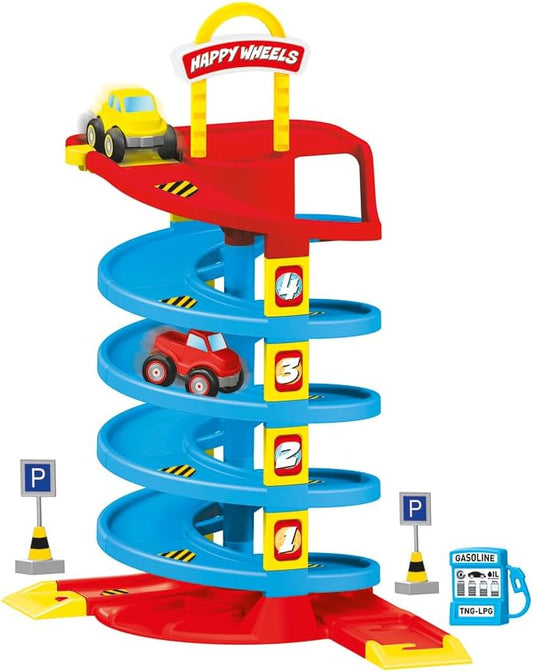 Circuit de Voitures Spirale – Dolu (38 pièces)