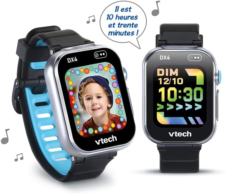 Montre KidiZoom SmartWatch DX4 Noire VTech