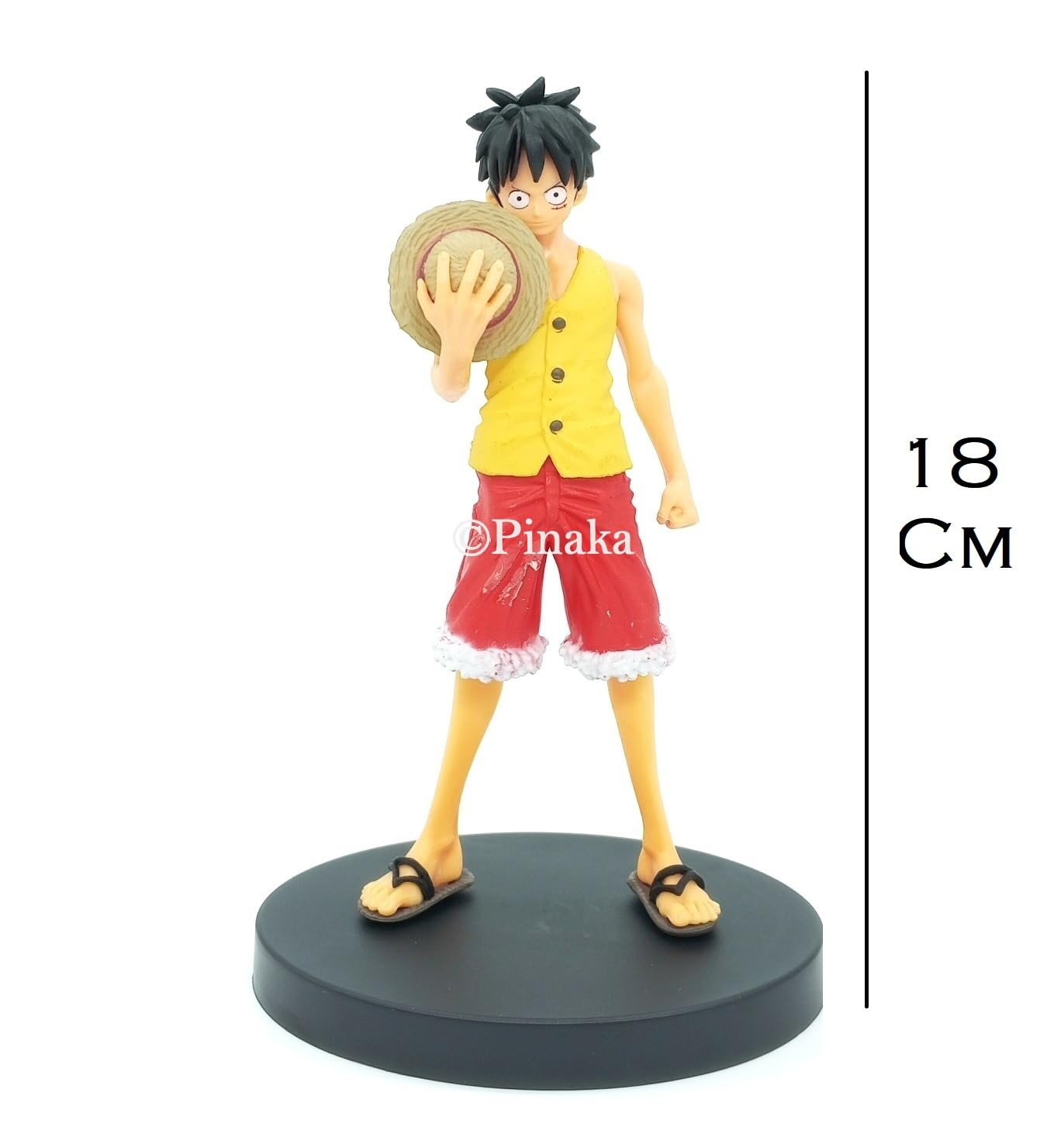 Figurine Luffy Manteau Jaune 18cm – One Piece