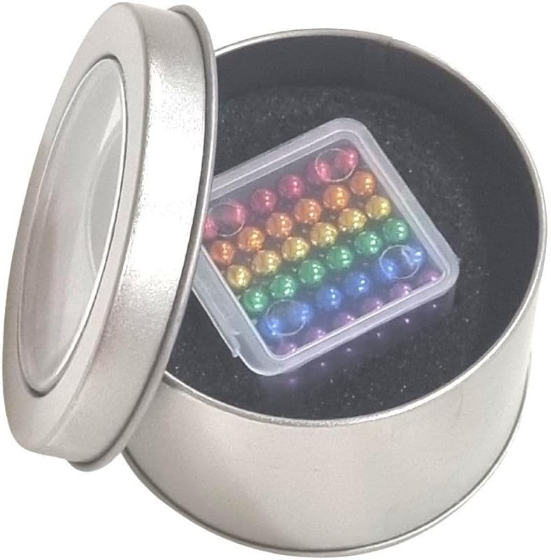 Magnetic Rainbow Balls – 216 Pièces (5 mm)