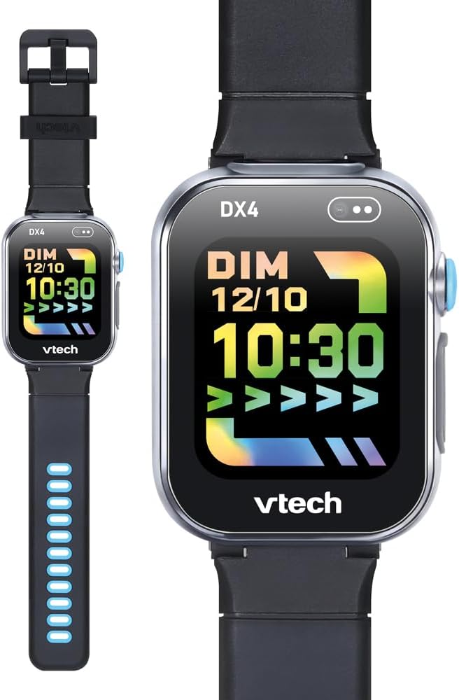 Montre KidiZoom SmartWatch DX4 Noire VTech