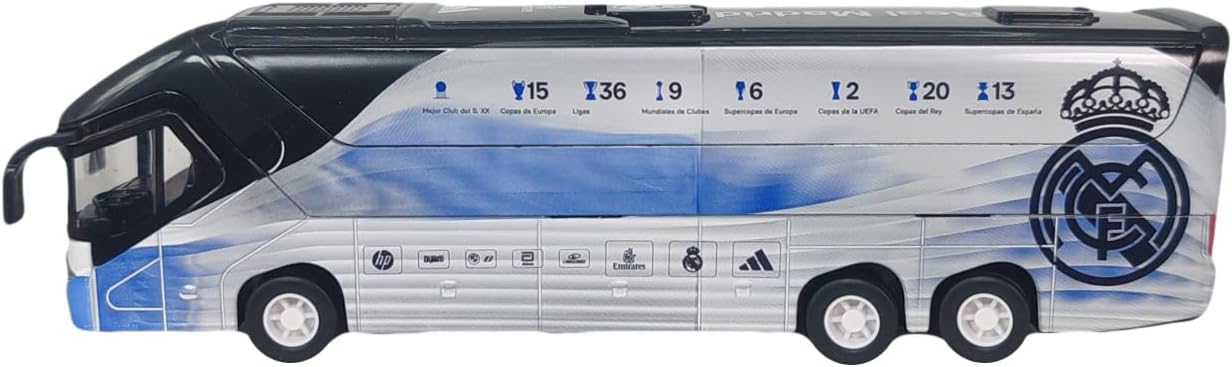 Bus Miniature Officiel de Collection – Real Madrid