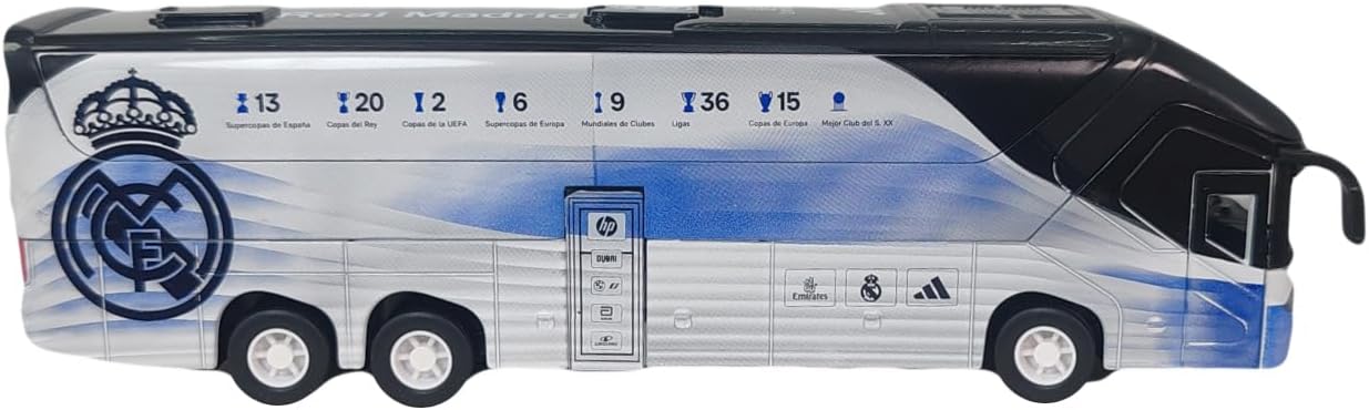 Bus Miniature Officiel de Collection – Real Madrid