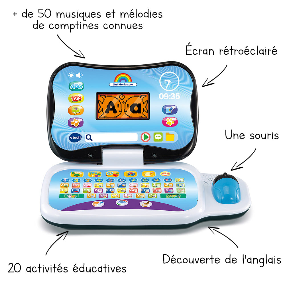 Ordi Genius Pro Noir VTech