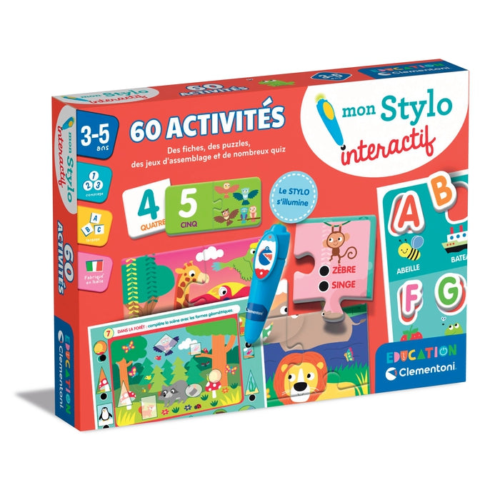 Mon Stylo Interactif – 60 Activités – Clementoni