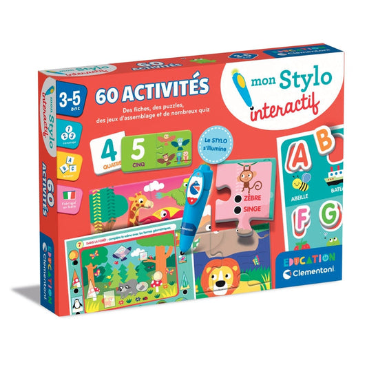 Mon Stylo Interactif – 60 Activités – Clementoni