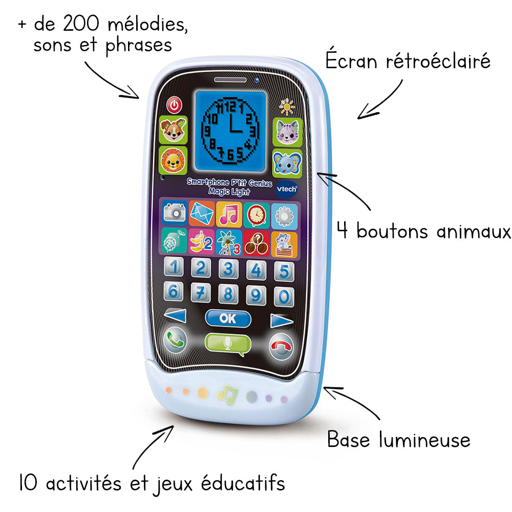 Smartphone P'tit Genius Magic Light VTech