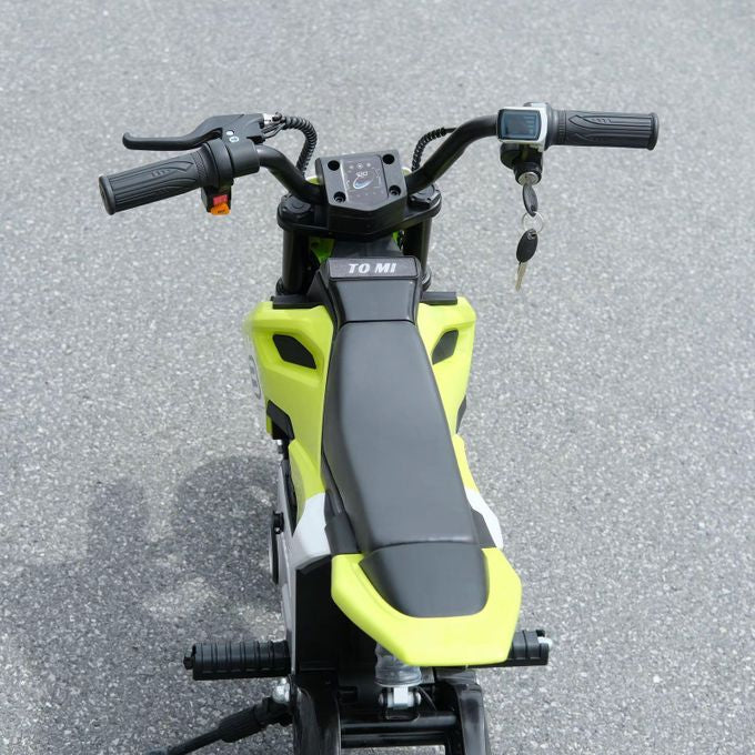 Moto Cross Électrique Enfant – 24V Pneus en Caoutchouc