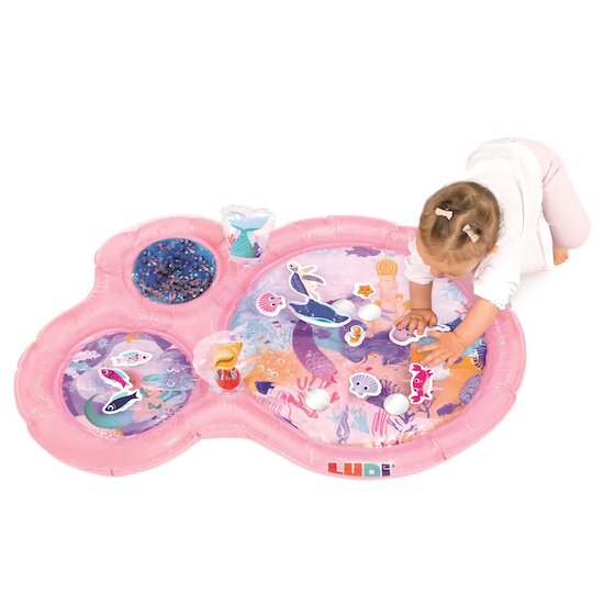 Tapis d’Eau Sirène Rose - LUDI