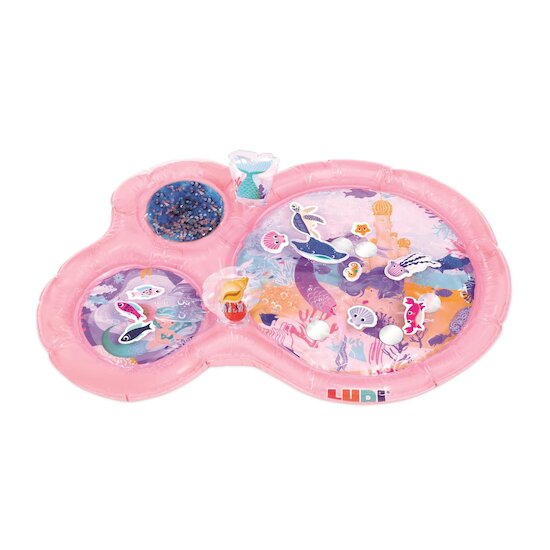 Tapis d’Eau Sirène Rose - LUDI