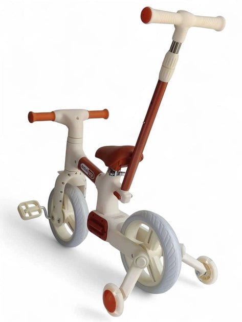 Push & Ride Tricycle – Marron