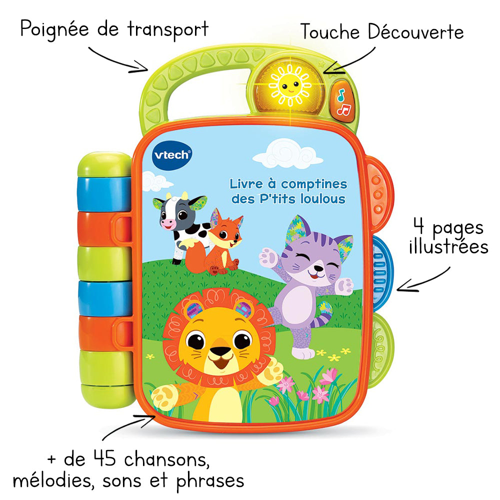 Livre à Comptines des P'tits Loulous VTech