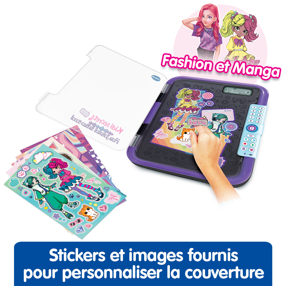 KidiSecrets 365 Mon Journal Intime Vocal Noir VTech