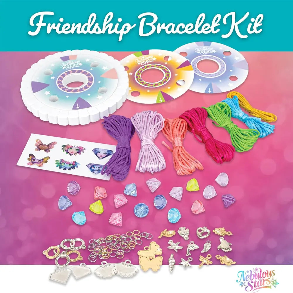 Kit Créatif Bracelet d'Amitié Coralia – Nebulous Stars